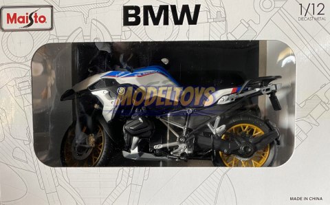 BMW R 1250 GS PODSTAWKA model 1:12 Maisto 32703 BMW R 1250 GS PODSTAWKA model 1:12 Maisto 32703