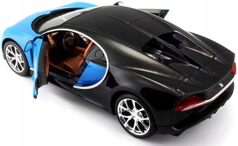 BUGATTI Chiron blue 1:24 model Maisto 31514 BUGATTI Chiron blue 1:24 model Maisto 31514