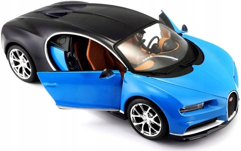 BUGATTI Chiron blue 1:24 model Maisto 31514 BUGATTI Chiron blue 1:24 model Maisto 31514