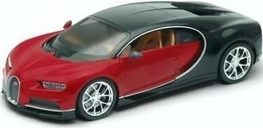 BUGATTI Chiron red black MODEL 24077 WELLY 1:24