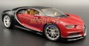 BUGATTI Chiron red black MODEL 24077 WELLY 1:24