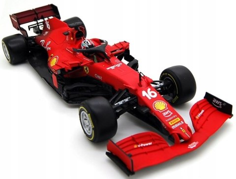 Bolid F1 Ferrari SF21 Leclerc 2021 BBurago 1:18 Bolid F1 Ferrari SF21 Leclerc 2021 BBurago 1:18
