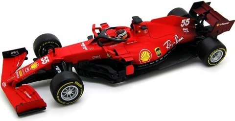 Bolid F1 Ferrari SF21 Sainz #55 2021 BBurago 1:18