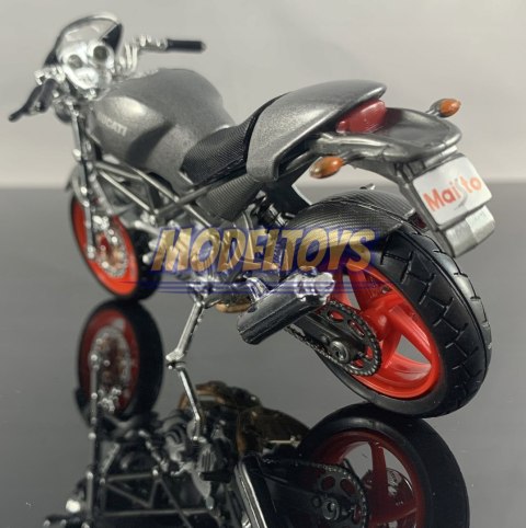 DUCATI Monster S4 motocykl model 1:18 Maisto DUCATI Monster S4 motocykl model 1:18 Maisto