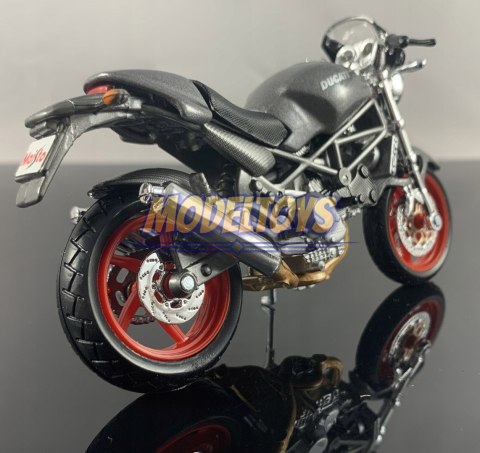 DUCATI Monster S4 motocykl model 1:18 Maisto DUCATI Monster S4 motocykl model 1:18 Maisto