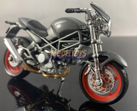 DUCATI Monster S4 motocykl model 1:18 Maisto DUCATI Monster S4 motocykl model 1:18 Maisto