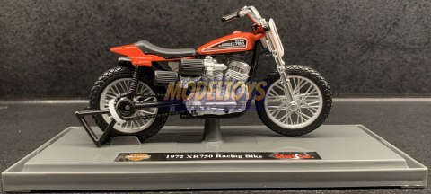 HARLEY DAVIDSON XR750 1972 Racing Bike 1:18 Maisto HARLEY DAVIDSON XR750 1972 Racing Bike 1:18 Maisto