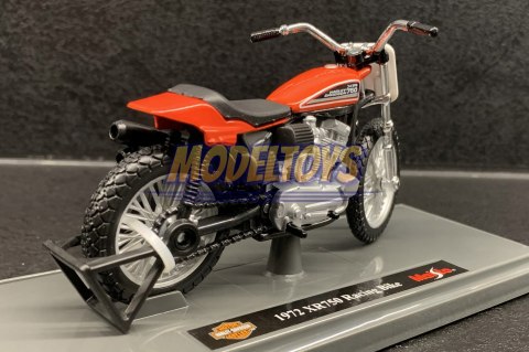 HARLEY DAVIDSON XR750 1972 Racing Bike 1:18 Maisto HARLEY DAVIDSON XR750 1972 Racing Bike 1:18 Maisto