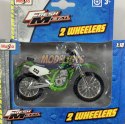 KAWASAKI KLX 250 SR #123motocykl model 1:18 Maisto