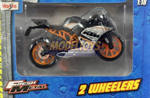 KTM RC 390 motocykl model 1:18 Maisto KTM RC 390 motocykl model 1:18 Maisto