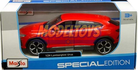 LAMBORGHINI Urus 1:24 red model Maisto 31519 LAMBORGHINI Urus 1:24 red model Maisto 31519