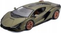 Lamborghini SIAN matte green 1:24 Bburago 21099