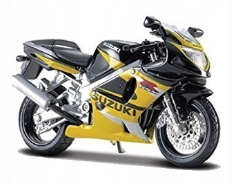 SUZUKI GSX-R 600 motocykl model 1:18 Maisto SUZUKI GSX-R 600 motocykl model 1:18 Maisto