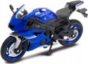 YAMAHA YZF-R6 motocykl 1:18 Welly metalowy