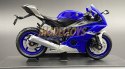 YAMAHA YZF-R6 motocykl 1:18 Welly metalowy