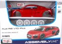 AUDI R8 V10 Plus model 1:24 do składania Maisto