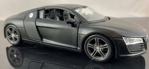 AUDI R8 V10 plus black mat 1:24 model Maisto 31281 AUDI R8 V10 plus black mat 1:24 model Maisto 31281
