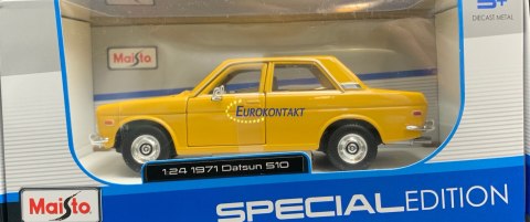 DATSUN 510 yellow 1:24 Maisto 31518