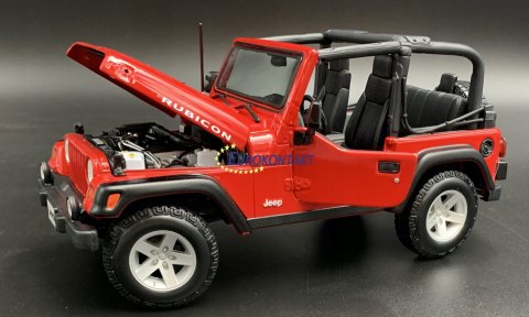 JEEP Wrangler Rubicon 1:18model metal Maisto 31663 JEEP Wrangler Rubicon 1:18model metal Maisto 31663