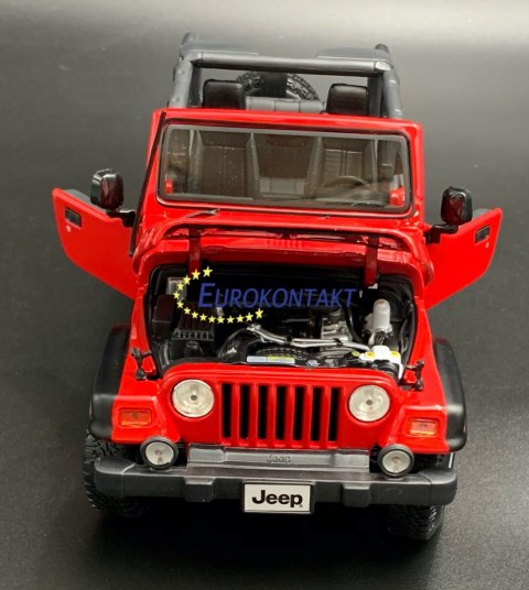 JEEP Wrangler Rubicon 1:18model metal Maisto 31663 JEEP Wrangler Rubicon 1:18model metal Maisto 31663