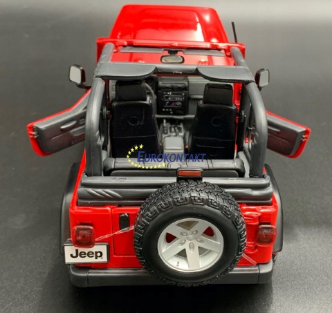 JEEP Wrangler Rubicon 1:18model metal Maisto 31663 JEEP Wrangler Rubicon 1:18model metal Maisto 31663