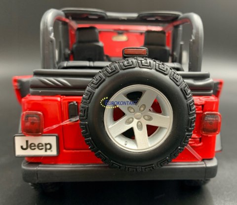 JEEP Wrangler Rubicon 1:18model metal Maisto 31663 JEEP Wrangler Rubicon 1:18model metal Maisto 31663