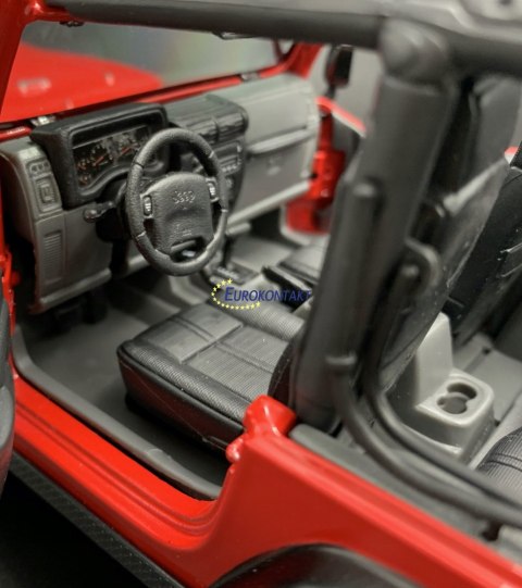 JEEP Wrangler Rubicon 1:18model metal Maisto 31663 JEEP Wrangler Rubicon 1:18model metal Maisto 31663
