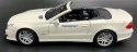 Mercedes SL 63 AMG white model 1:18 Maisto 36168