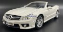 Mercedes SL 63 AMG white model 1:18 Maisto 36168