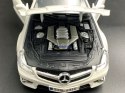 Mercedes SL 63 AMG white model 1:18 Maisto 36168