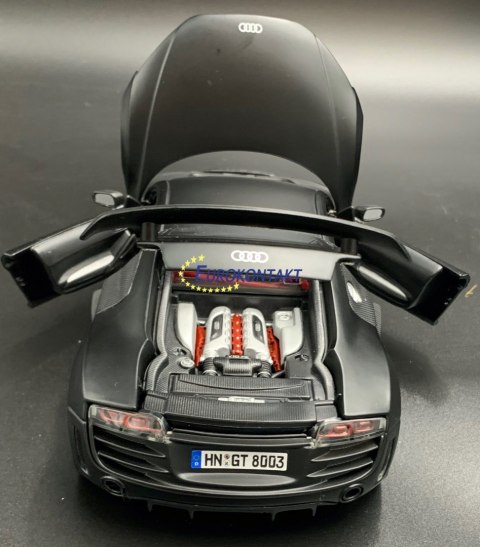 AUDI R8 GT black matte 1:18 model Maisto 31395 AUDI R8 GT black matte 1:18 model Maisto 31395