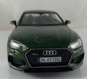 Audi RS 5 coupe zielony 1:24 model Bburago 21090