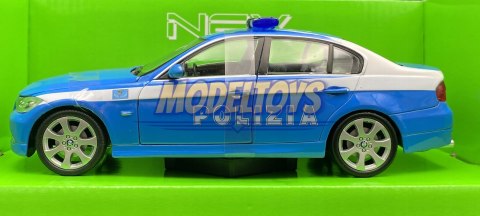 BMW 330i E90 POLIZIA metal model 22465 Welly 1:24 BMW 330i E90 POLIZIA metal model 22465 Welly 1:24