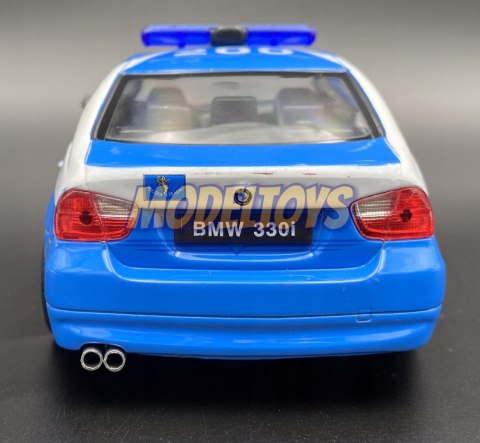 BMW 330i E90 POLIZIA metal model 22465 Welly 1:24 BMW 330i E90 POLIZIA metal model 22465 Welly 1:24