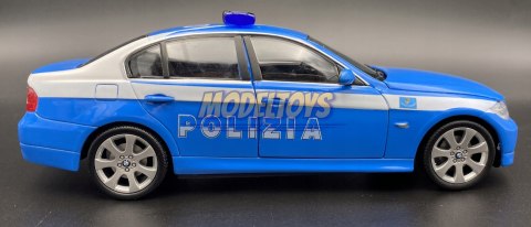 BMW 330i E90 POLIZIA metal model 22465 Welly 1:24 BMW 330i E90 POLIZIA metal model 22465 Welly 1:24