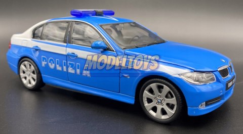BMW 330i E90 POLIZIA metal model 22465 Welly 1:24 BMW 330i E90 POLIZIA metal model 22465 Welly 1:24