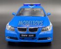 BMW 330i E90 POLIZIA metal model 22465 Welly 1:24