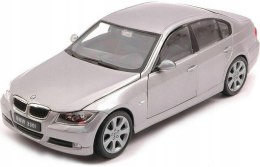 BMW 330i E90 silver metal model 22465 Welly 1:24