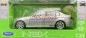 BMW 330i E90 silver metal model 22465 Welly 1:24