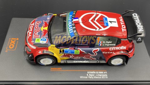 CITROEN C3 WRC 2019 Sebastien Ogier model IXO 1:24 CITROEN C3 WRC 2019 Sebastien Ogier model IXO 1:24