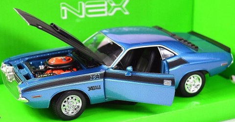 DODGE Challenger T/A 1970 model 24029 Welly 1:24 DODGE Challenger T/A 1970 model 24029 Welly 1:24