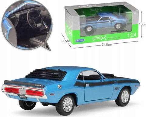 DODGE Challenger T/A 1970 model 24029 Welly 1:24 DODGE Challenger T/A 1970 model 24029 Welly 1:24