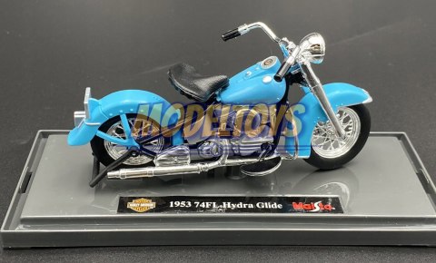 HARLEY DAVIDSON Hydra Glide 74FL 1953 1:18 Maisto HARLEY DAVIDSON Hydra Glide 74FL 1953 1:18 Maisto