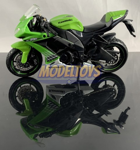 KAWASAKI NINJA ZX-10R podstawka model 1:18 Maisto KAWASAKI NINJA ZX-10R podstawka model 1:18 Maisto
