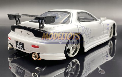 MAZDA RX-7 1993 Szybcy i Wściekli model JADA 1:24 MAZDA RX-7 1993 Szybcy i Wściekli model JADA 1:24