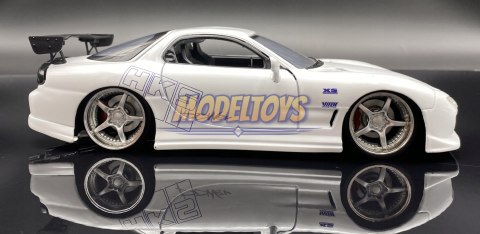 MAZDA RX-7 1993 Szybcy i Wściekli model JADA 1:24 MAZDA RX-7 1993 Szybcy i Wściekli model JADA 1:24
