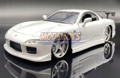 MAZDA RX-7 1993 Szybcy i Wściekli model JADA 1:24 MAZDA RX-7 1993 Szybcy i Wściekli model JADA 1:24