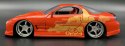 MAZDA RX-7 Orange JLS Fast & Furious JADA 1:24