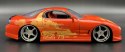 MAZDA RX-7 Orange JLS Fast & Furious JADA 1:24