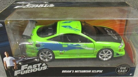 MITSUBISHI Fast&Furious O'Conner JADA 1:24 MITSUBISHI Fast&Furious O'Conner JADA 1:24
